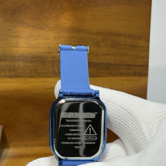 Nintendo Super Mario Digital Watch Mario & Luigi New Note Cosmetic Screen Marks - Picture 8 of 11